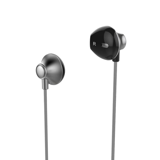 Auscultadores Estéreo 3.5mm com Microfone - Cinza Escuro - Default Title