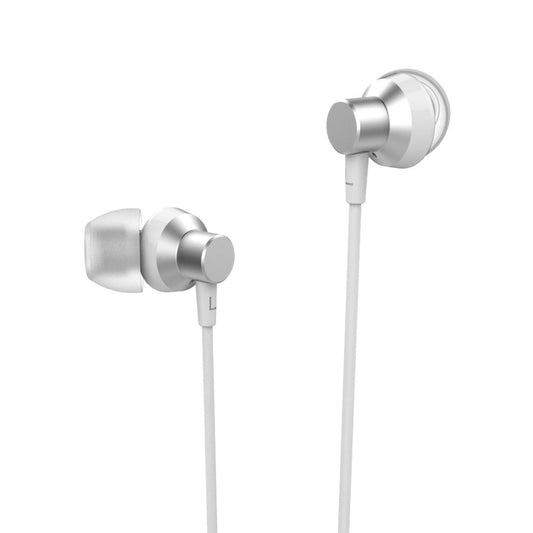 Auscultadores Estéreo 3.5mm com Microfone - Prata - Default Title
