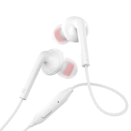 Auscultadores Estéreo 3.5mm com Microfone - Branco - Default Title