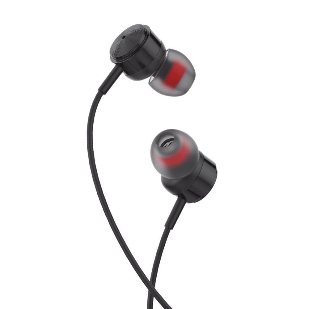 Auscultadores Estéreo 3.5mm com Microfone - Preto - Default Title