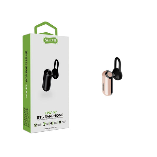 Mini Auscultadores Bluetooth Sem Fio Bege