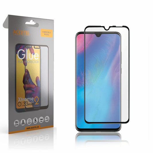 Película de Vidro 2D Full Glue - Huawei P30 Lite Preto - Default Title