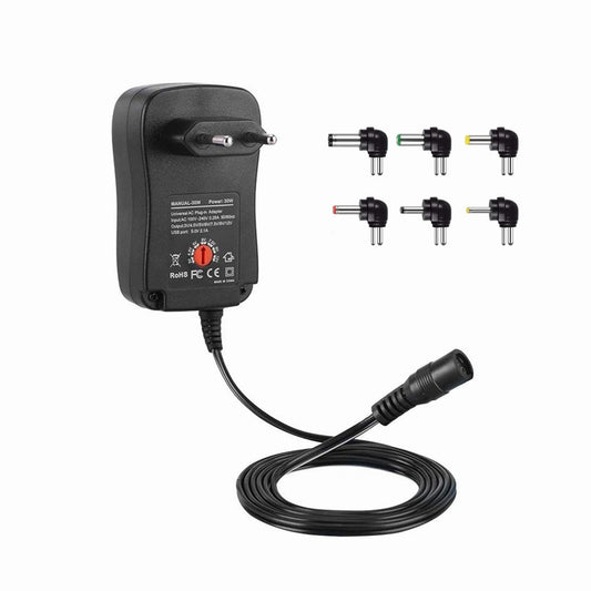 Carregador Universal de 30W de 3V-12V Máx. 2.1A - Default Title