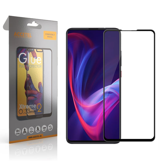 Película de Vidro 2D Full Glue - Xiaomi Mi 9T / K20 Preto - Default Title