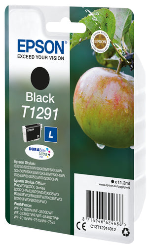 Cartucho de tinta original Epson T1291 Preto