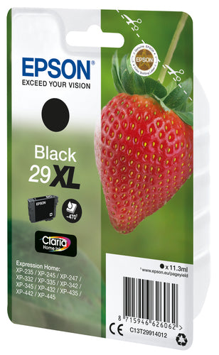 Cartucho de tinta original Epson T2991 (29XL) Preto