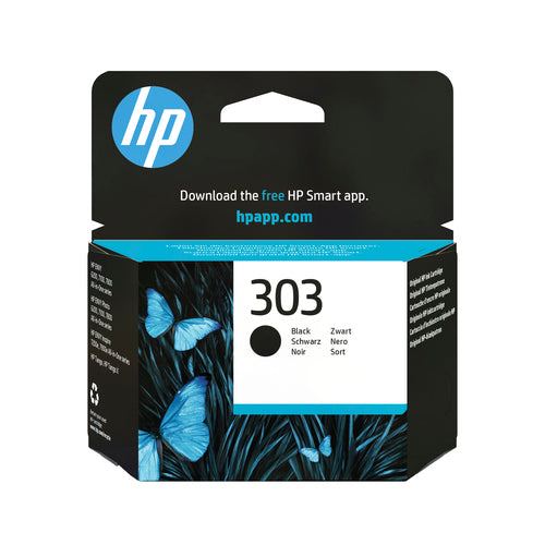 Cartucho de tinta original HP 303 Preto