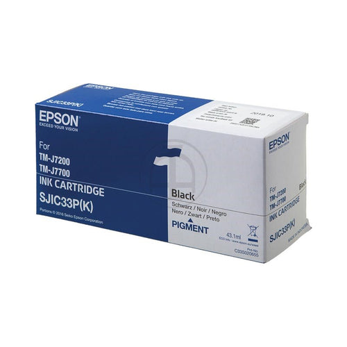 Cartucho de tinta original Epson SJIC33P Preto