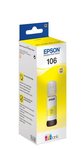 Garrafa de tinta original Epson 106 Amarelo