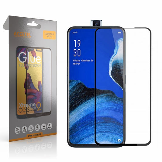 Película de Vidro 2D Full Glue Oppo Reno 2Z Preto
