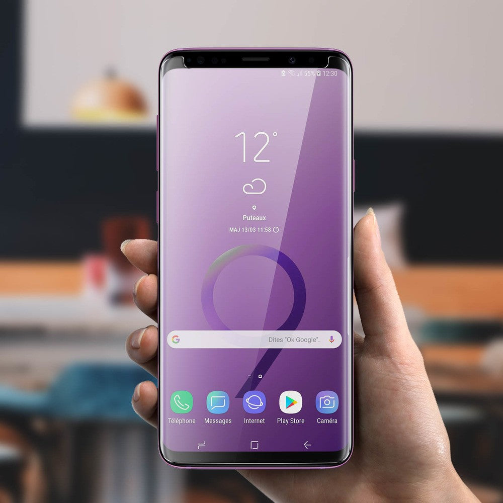 Película de Vidro UV Líquido - Samsung Galaxy S9+ (Versão de Capa)