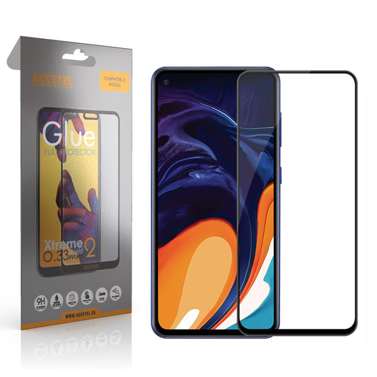 Película de Vidro 2D Full Glue - Samsung Galaxy A60 Preto - Default Title