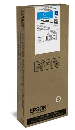 Cartucho de tinta original Epson T9442 Ciano