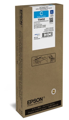 Cartucho de tinta original Epson T9452 Ciano