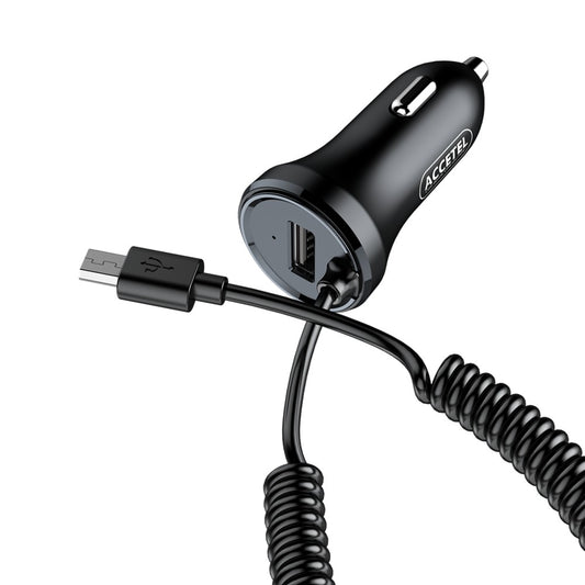 Carregador de Carro 3.1A 1 Porta USB - Cabo Micro USB - Default Title