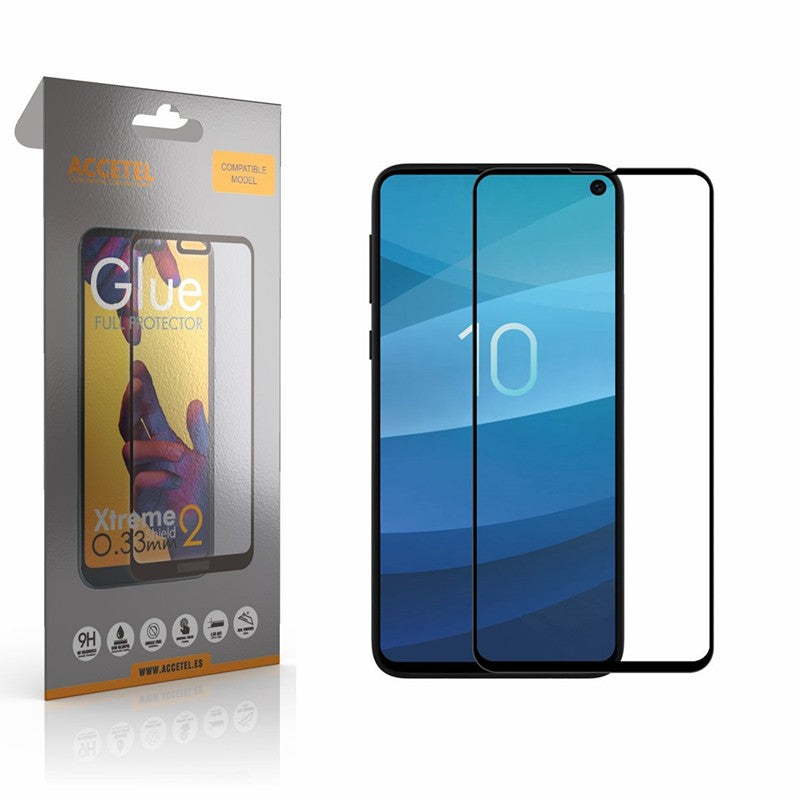Película de Vidro 2D Full Glue - Samsung Galaxy S10E Preto - Default Title