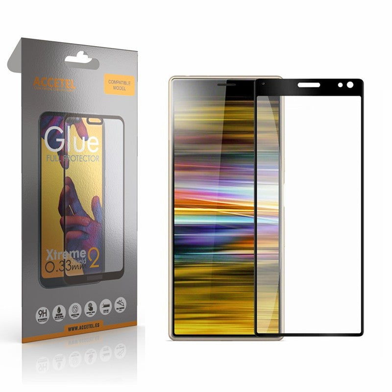 Película de Vidro 2D Full Glue Sony Xperia 10 Plus Preto
