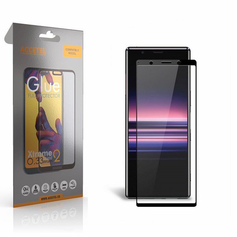 Película de Vidro 2D Full Glue Sony Xperia 5 Preto