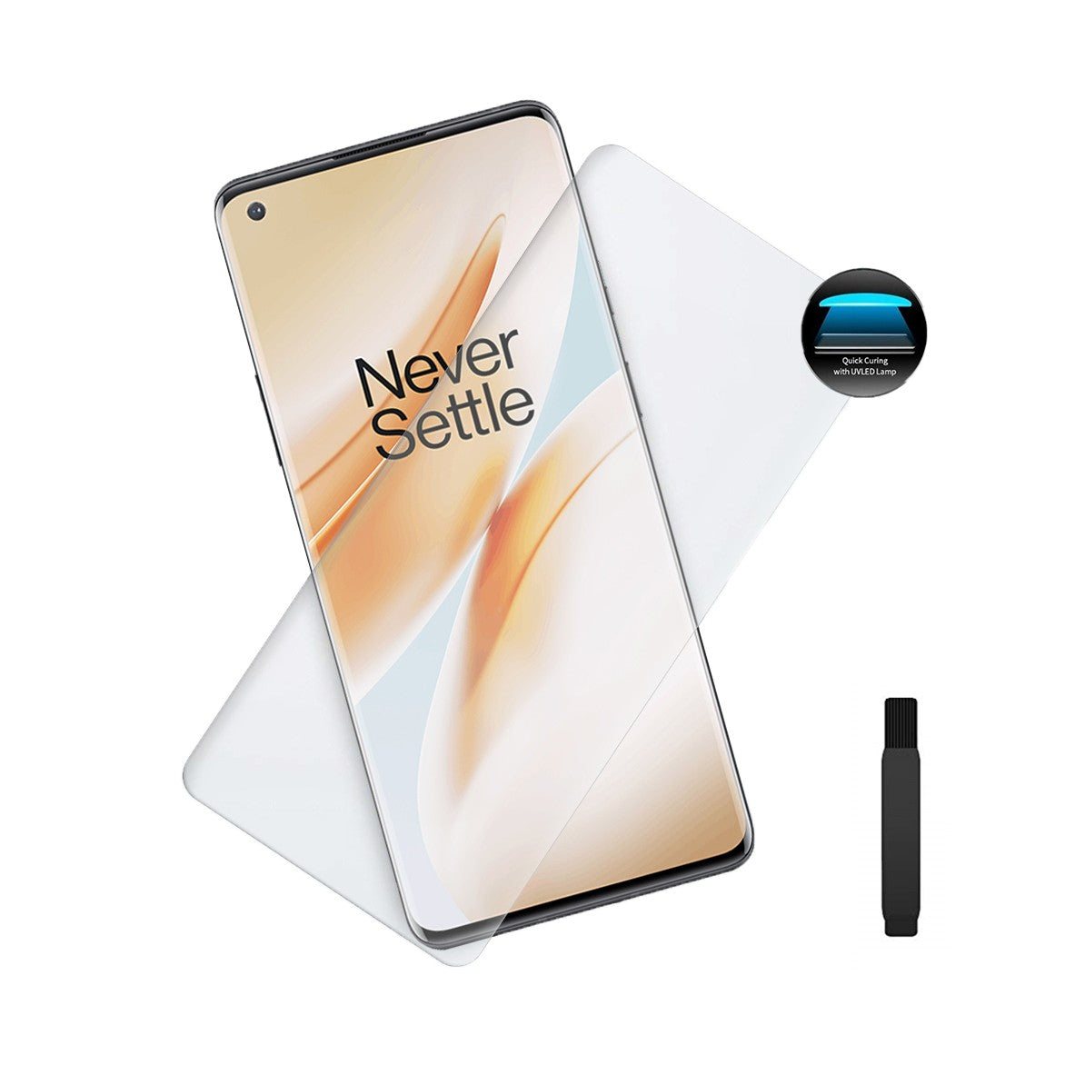 Película de Vidro UV Líquido OnePlus 8 Pro (Versão de Capa)