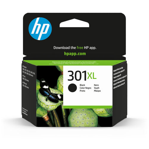 Cartucho de tinta original HP 301XL Preto