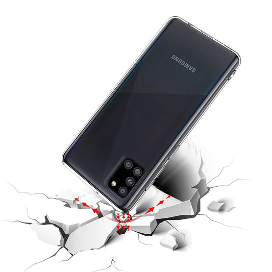 Silicone Transparente 2.0 TPU - Samsung Galaxy A31 - Default Title