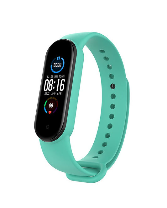 Correia de Silicone Mi Band 5 Verde