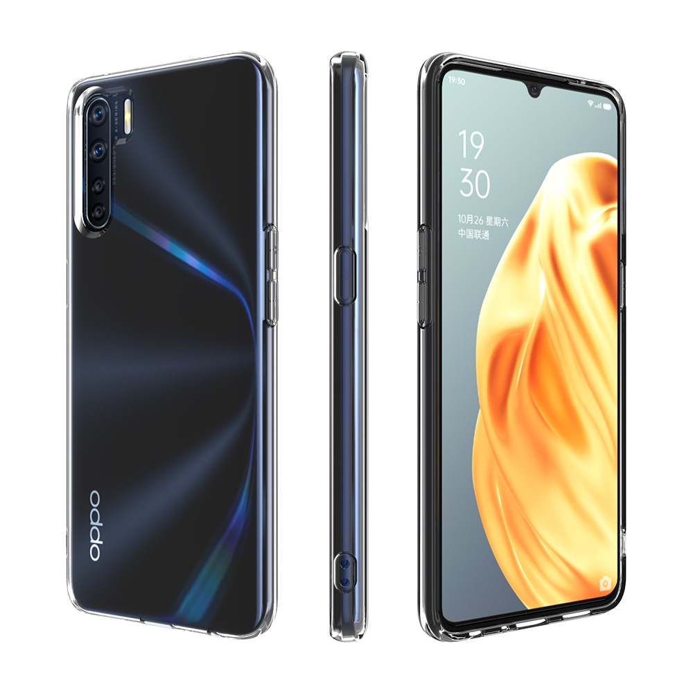 Silicone Transparente 2.0 TPU - Oppo A91