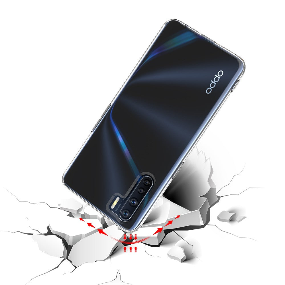 Silicone Transparente 2.0 TPU - Oppo A91 - Default Title