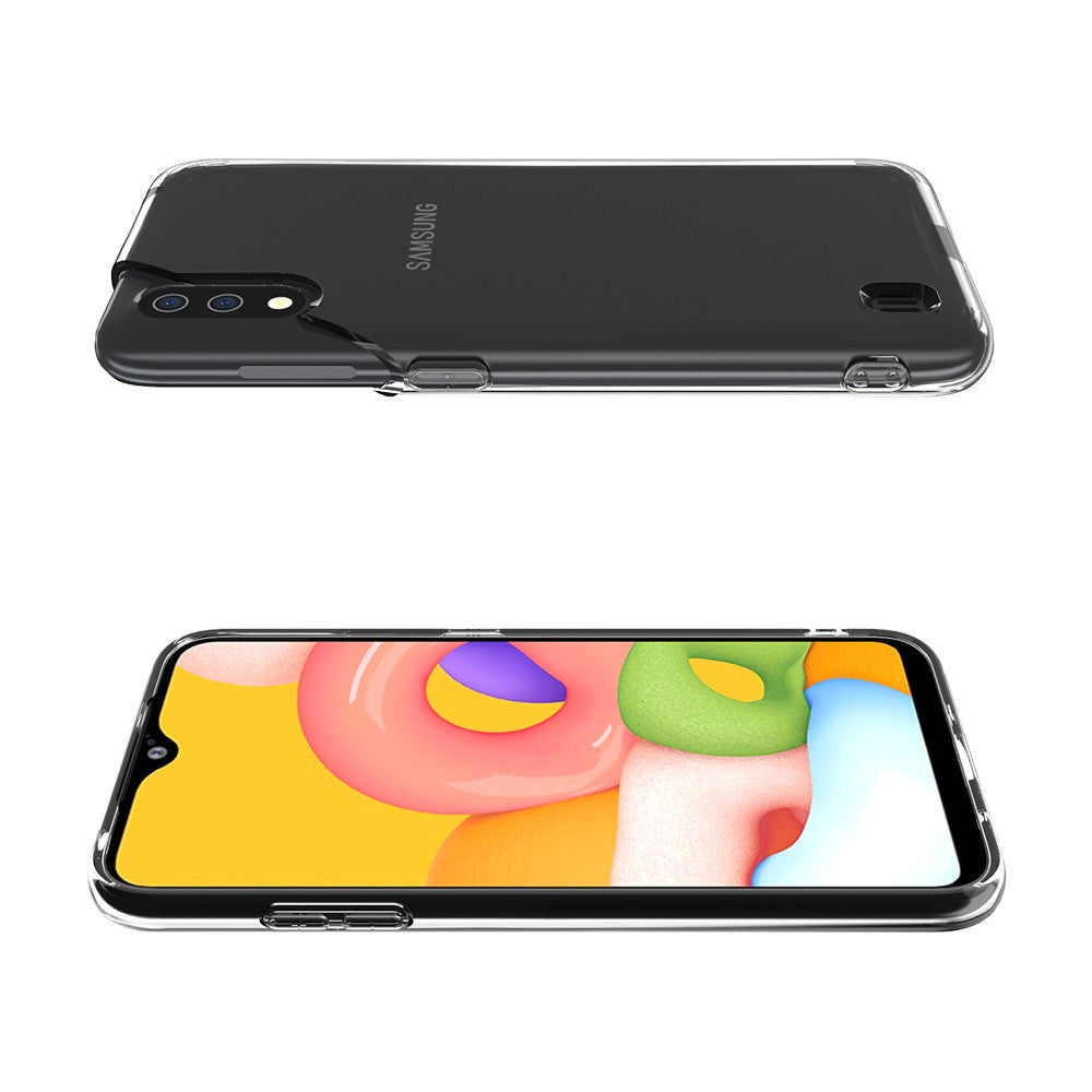Silicone Transparente 2.0 TPU - Samsung Galaxy A01