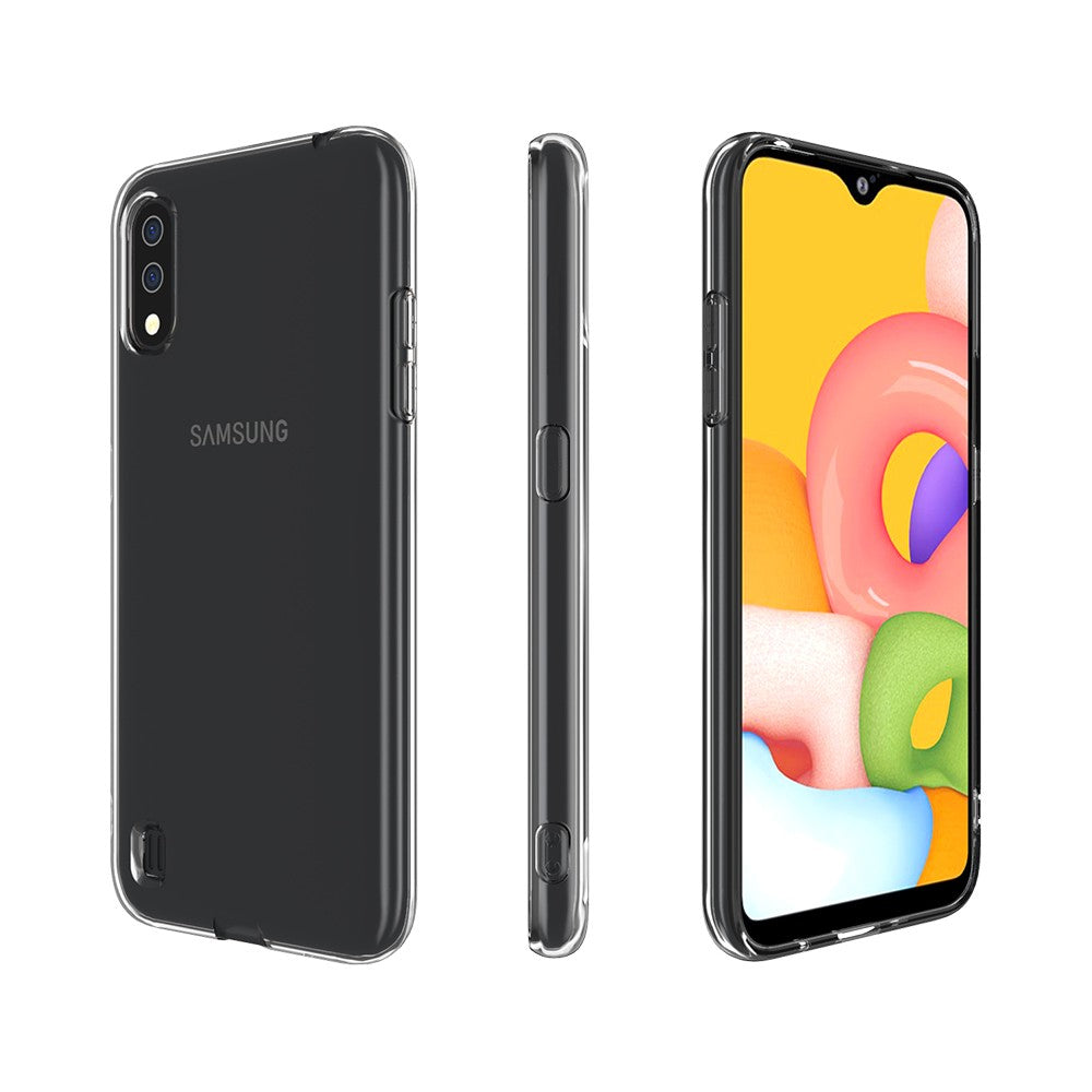 Silicone Transparente 2.0 TPU - Samsung Galaxy A01