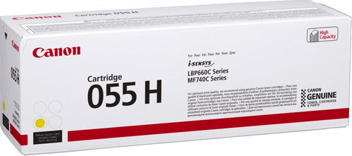 Toner original Canon 055H Amarelo