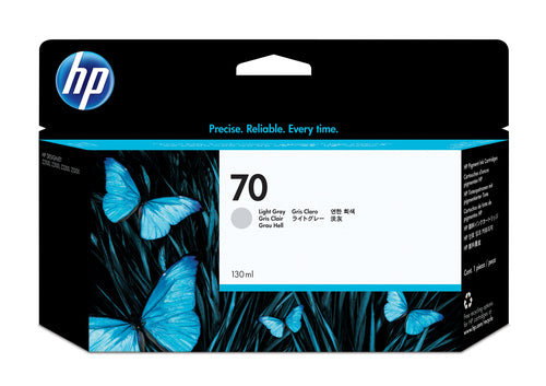 Cartucho de tinta original HP 70 Cinzento Claro