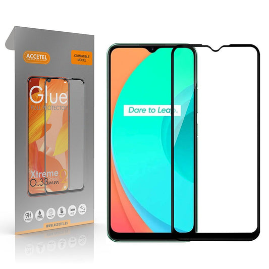 Película de Vidro 2D Full Glue - Realme C15 Preto - Default Title