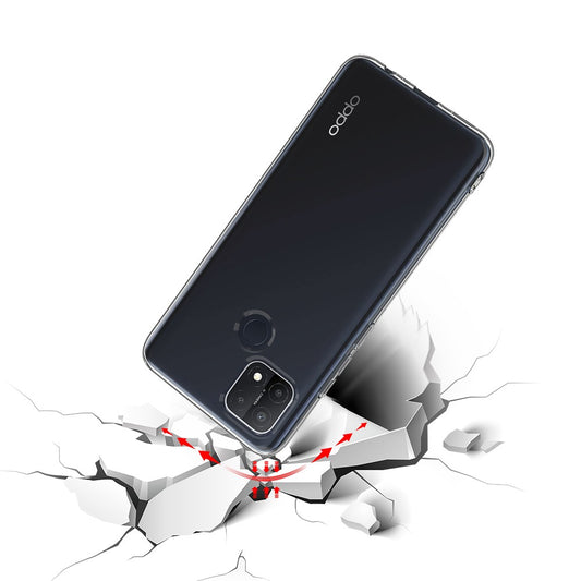Silicone Transparente 2.0 TPU - Oppo A15 - Default Title
