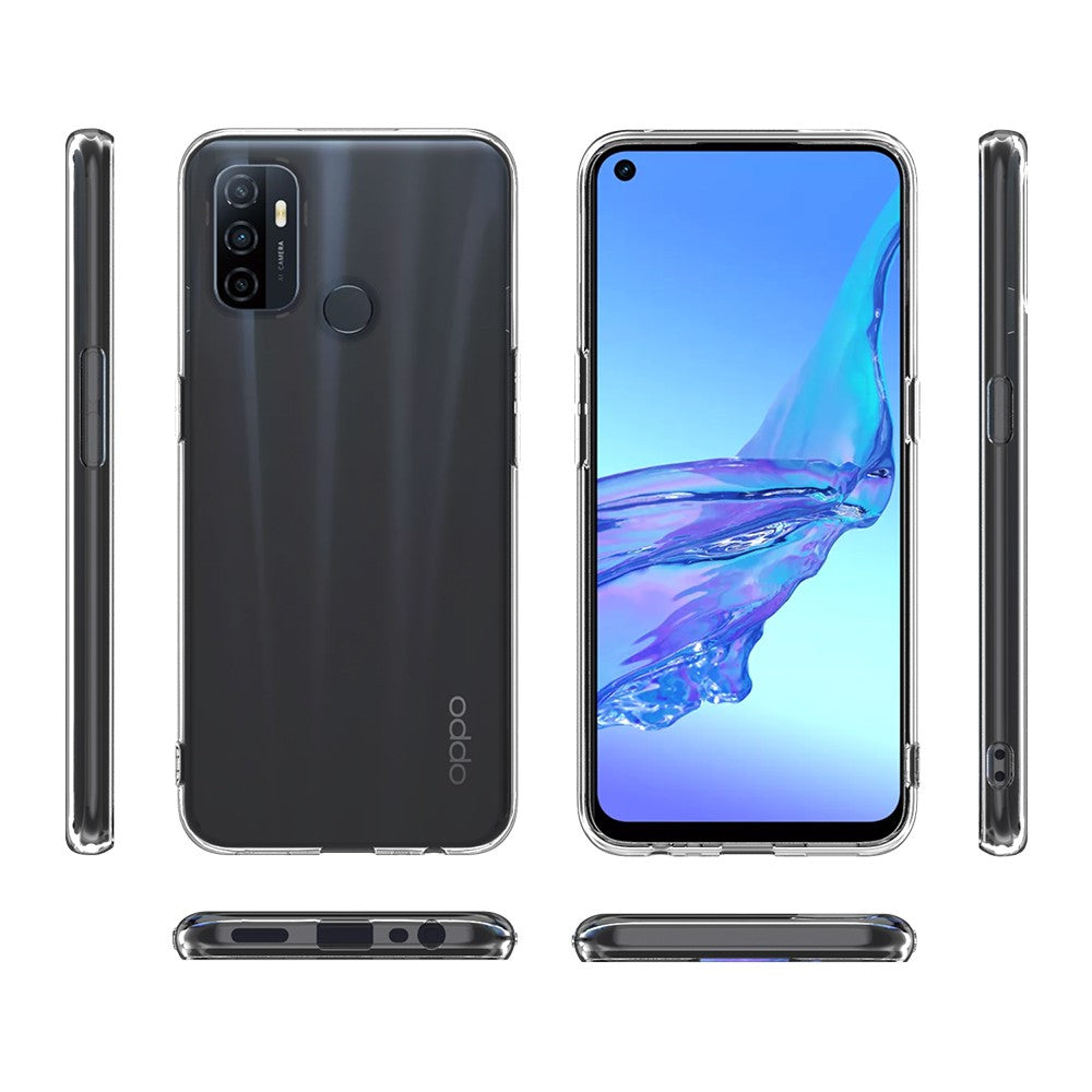Silicone Transparente 2.0 TPU - Oppo A53 / A53S