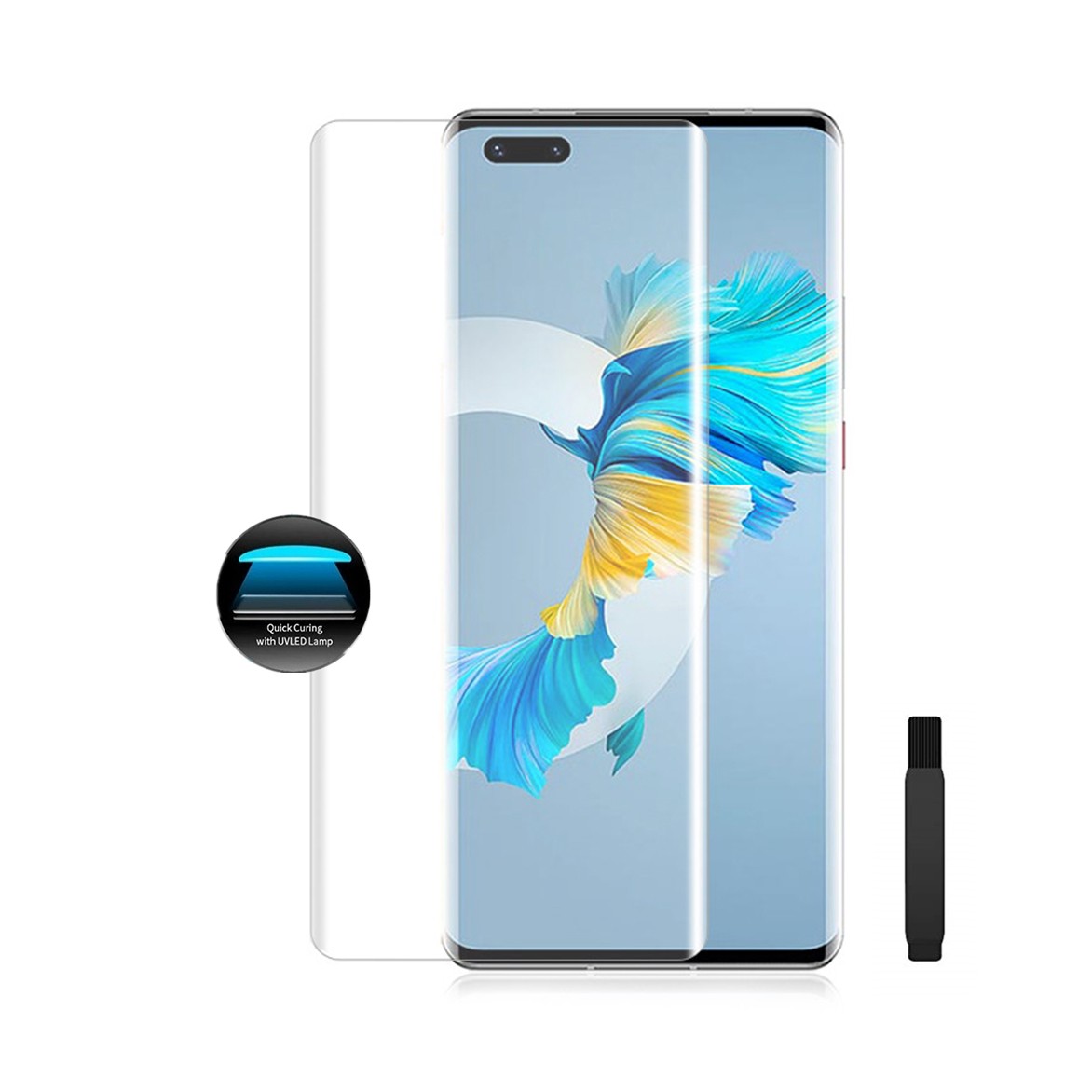 Película de Vidro UV Líquido Huawei Mate 40 Pro (Versão de Capa)