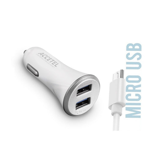 Carregador de Carro USB Duplo 3.1A - Micro USB - Default Title