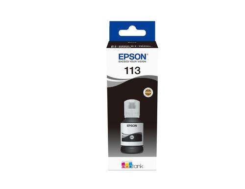 Garrafa de tinta original Epson 113 Preto