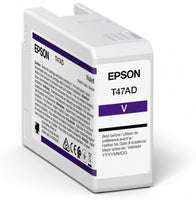 Cartucho de tinta original Epson T47AD Violeta