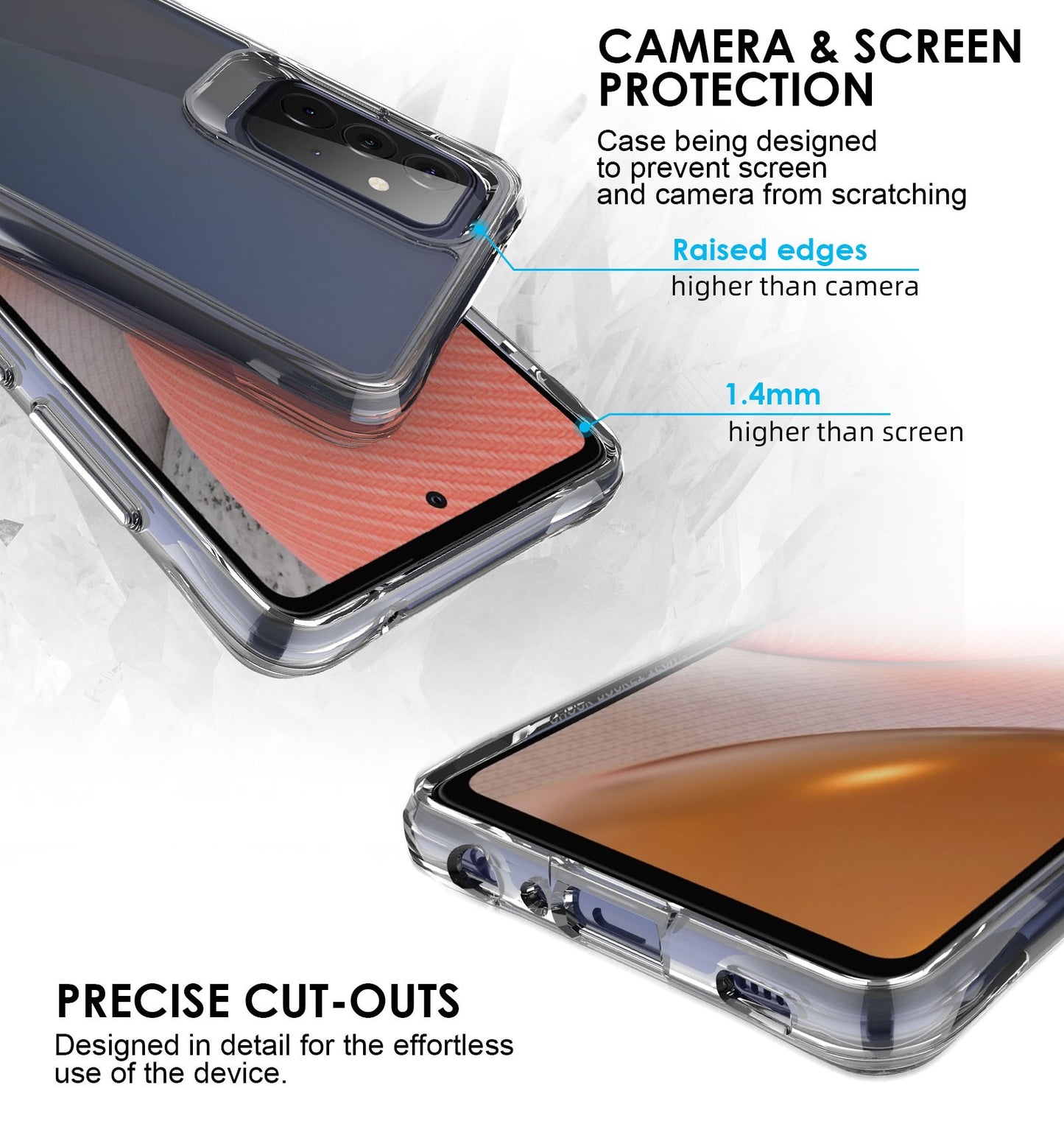 Capa Anti-Choque Reforçada - Samsung Galaxy A72 4G/5G