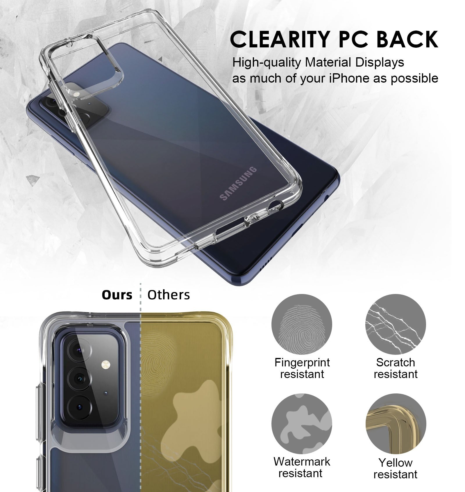Capa Anti-Choque Reforçada - Samsung Galaxy A72 4G/5G