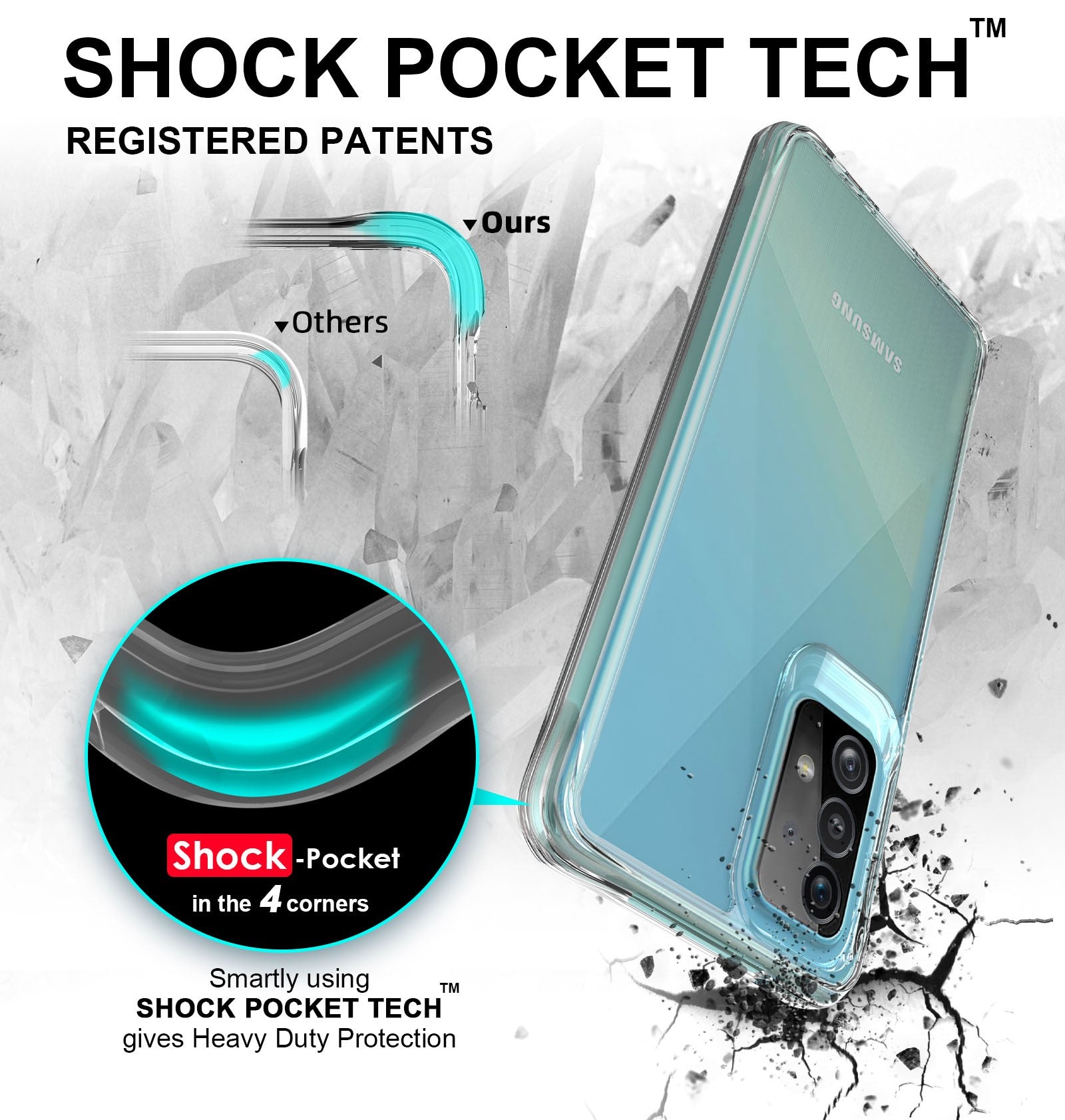 Capa Anti-Choque Reforçada - Samsung Galaxy A52 4G/5G/A52S
