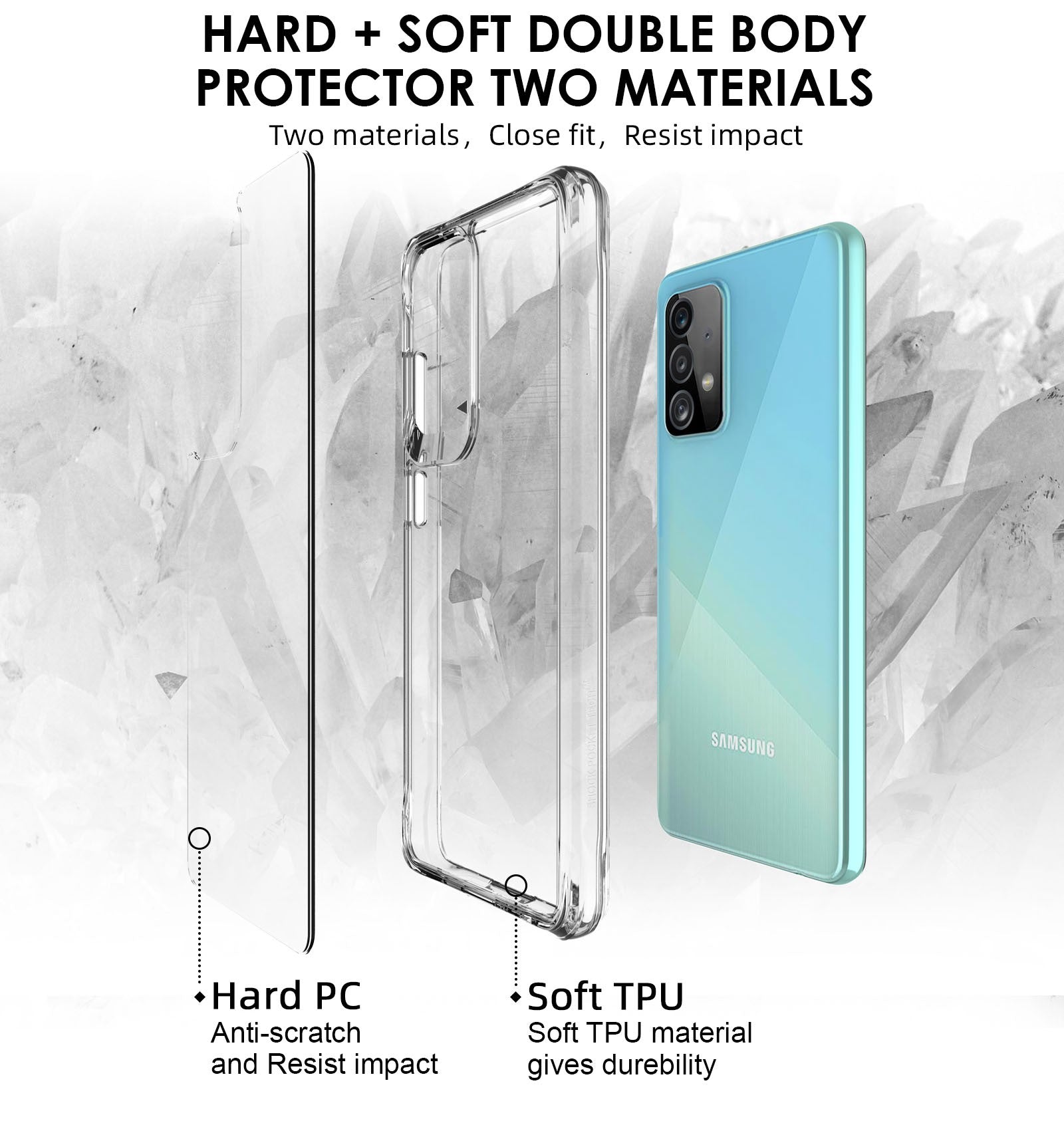 Capa Anti-Choque Reforçada - Samsung Galaxy A52 4G/5G/A52S