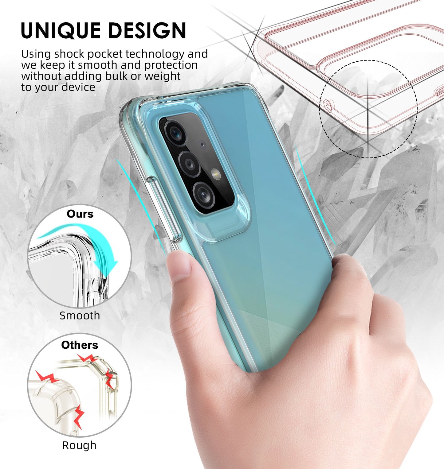 Capa Anti-Choque Reforçada - Samsung Galaxy A52 4G/5G/A52S