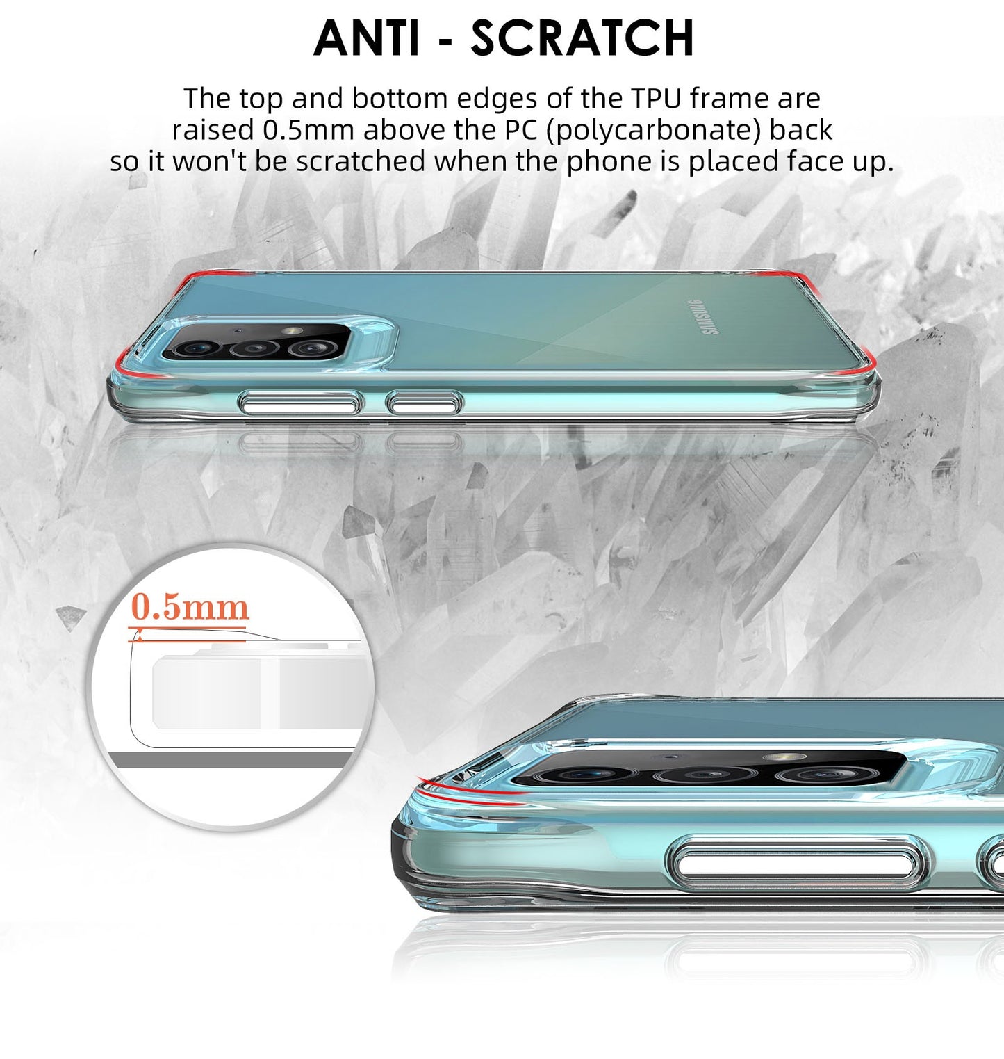 Capa Anti-Choque Reforçada - Samsung Galaxy A52 4G/5G/A52S