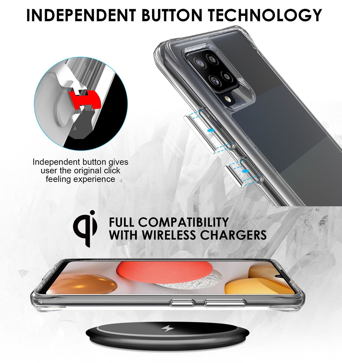 Capa Anti-Choque Reforçada - Samsung Galaxy A42 5G