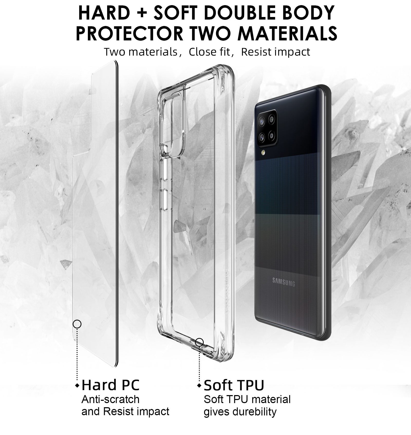 Capa Anti-Choque Reforçada - Samsung Galaxy A42 5G