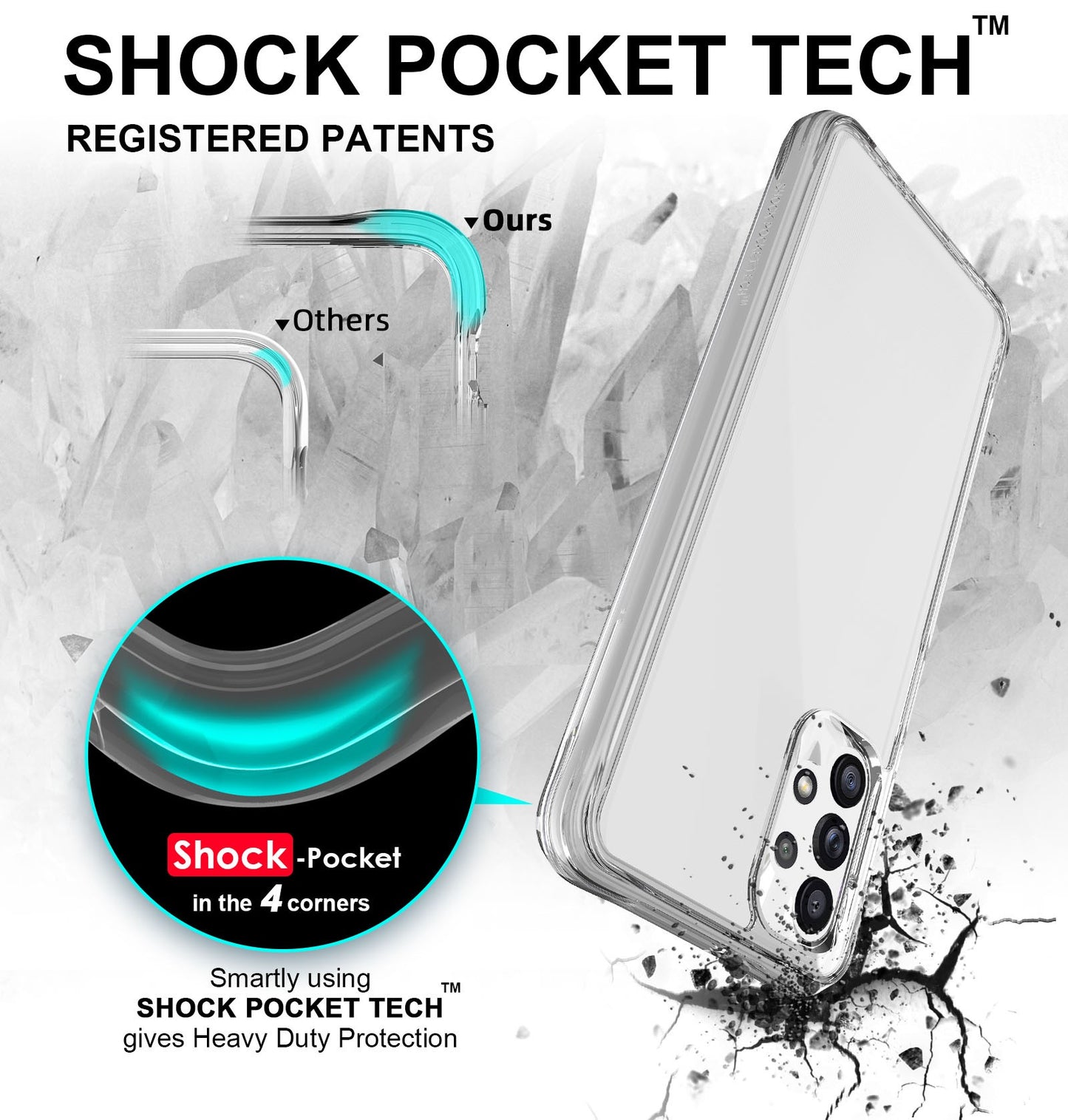 Capa Anti-Choque Reforçada - Samsung Galaxy A32 5G