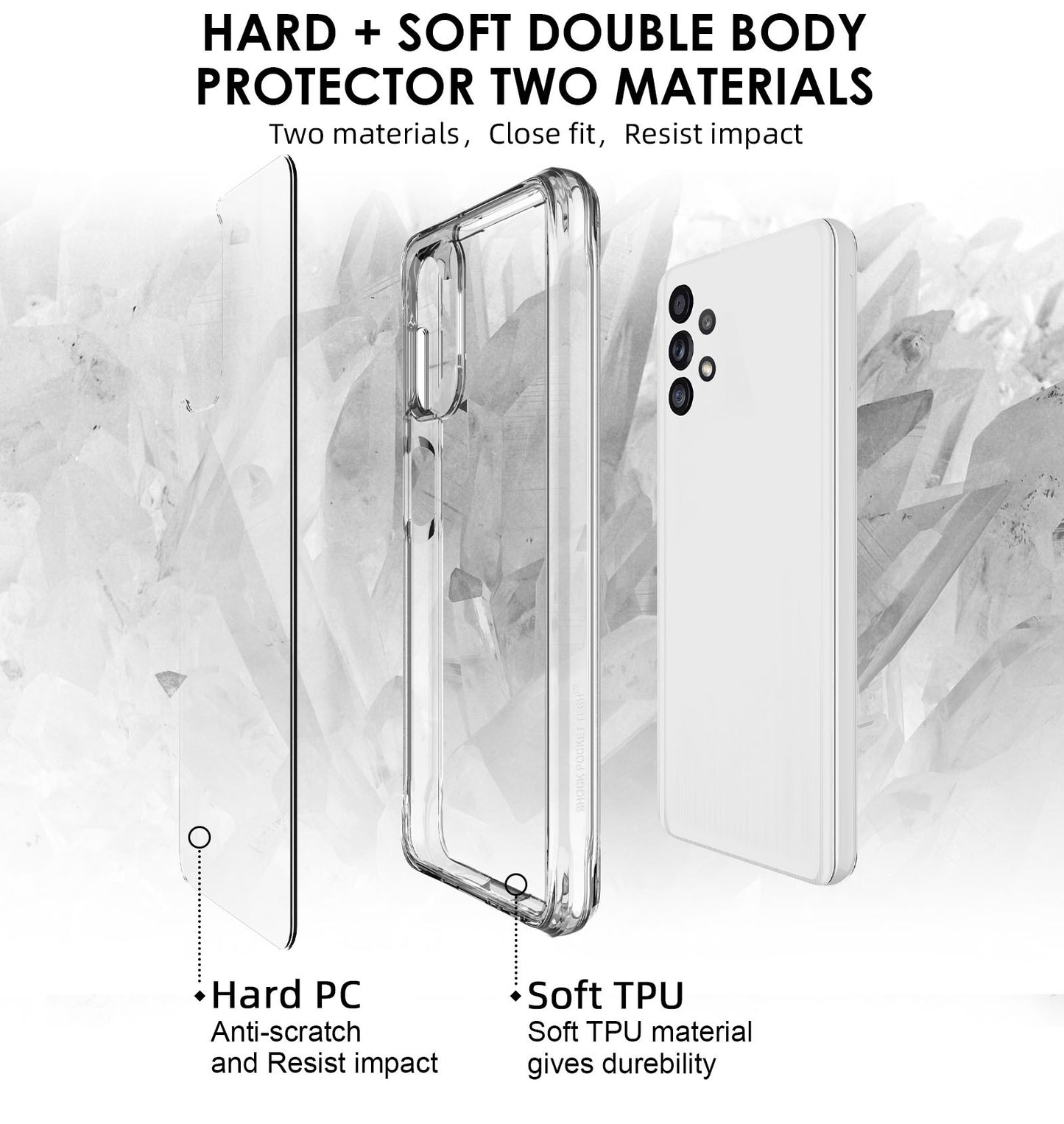 Capa Anti-Choque Reforçada - Samsung Galaxy A32 5G