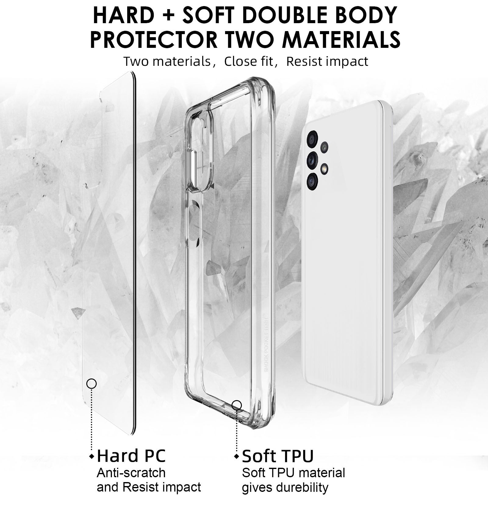 Capa Anti-Choque Reforçada - Samsung Galaxy A32 5G